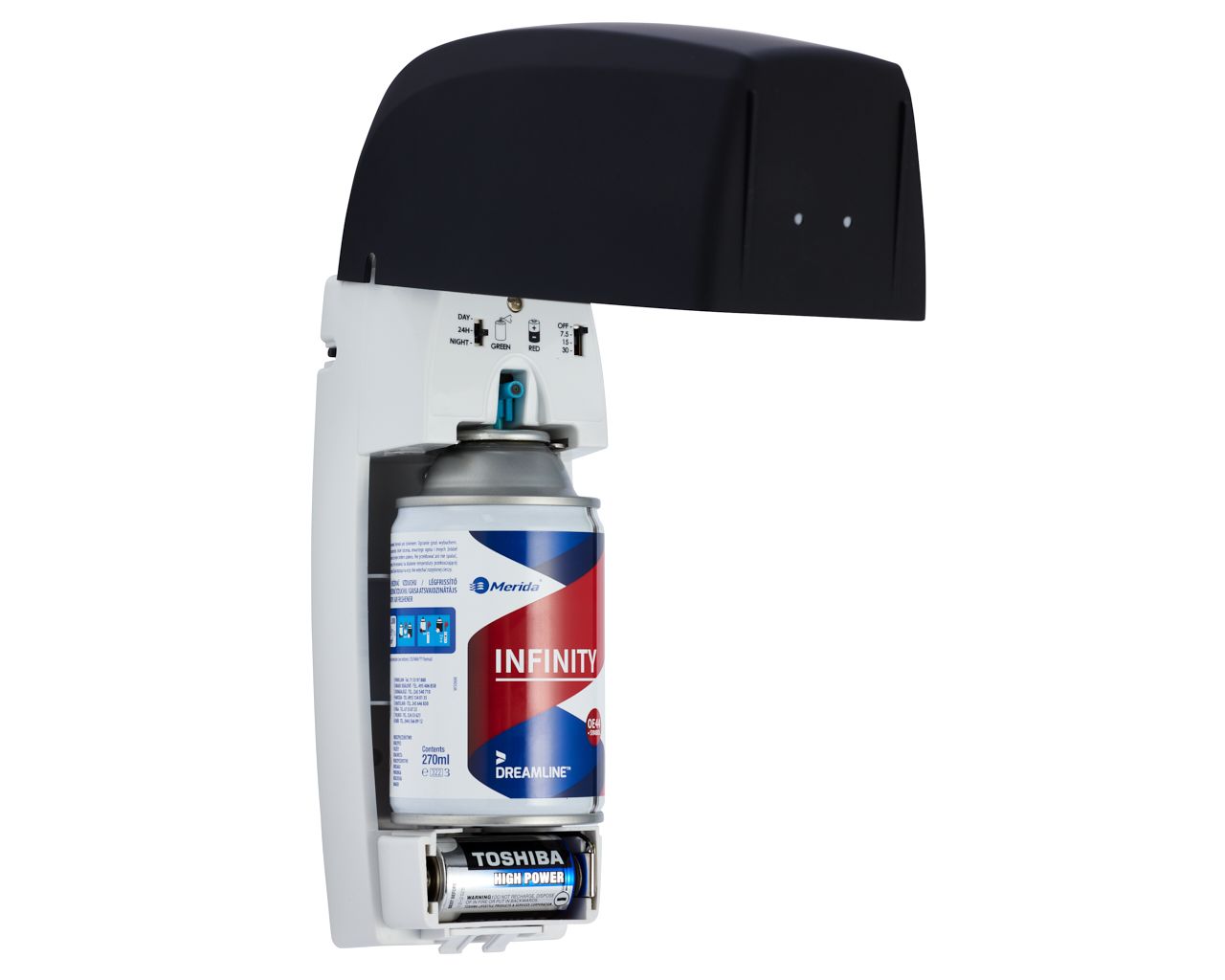 GAC702 Электронный светодиодный освежитель воздуха AMADEUS SILKY BLACK Merida  - Вид №2