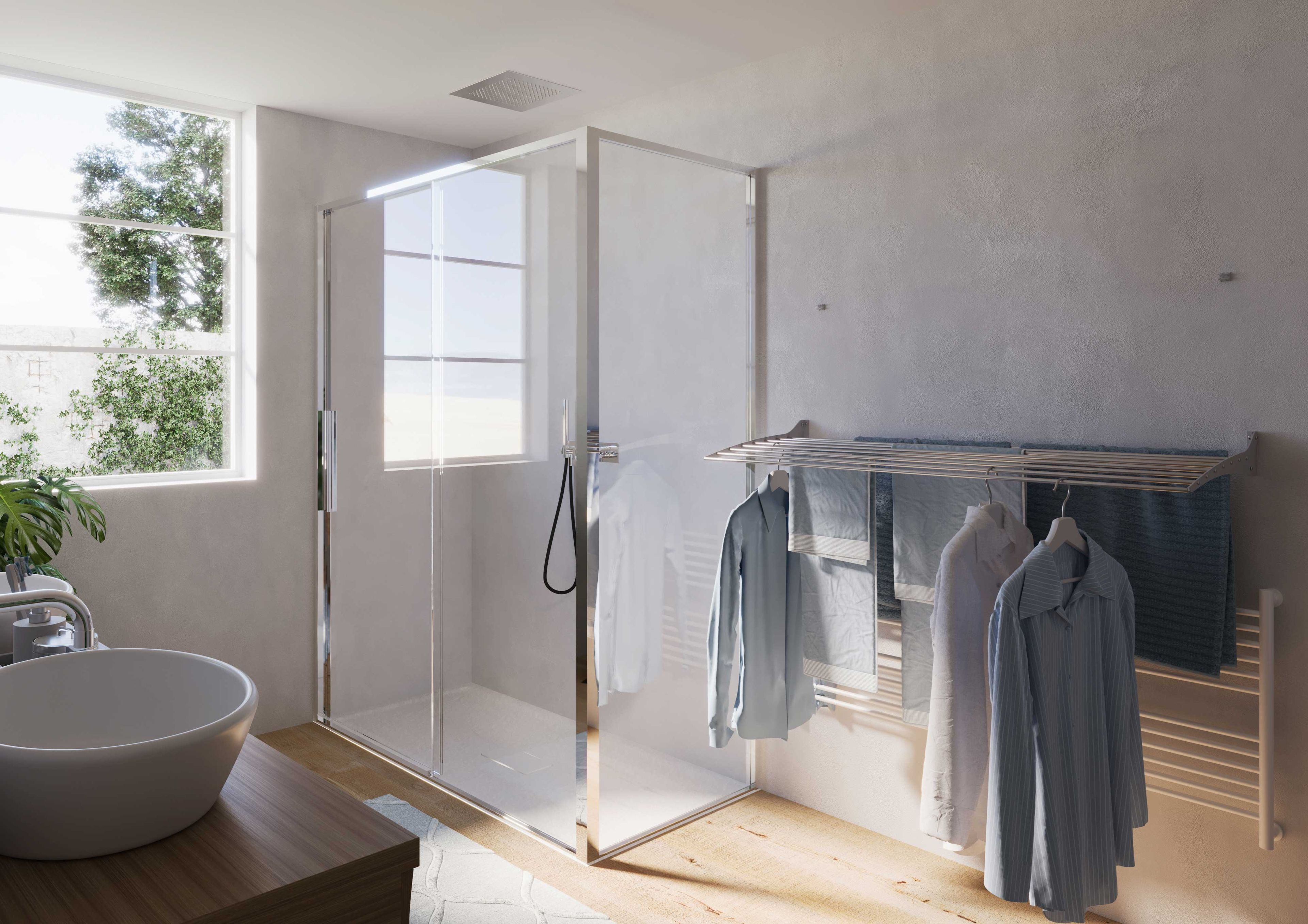 Компактная настенная сушилка для белья Foxydry FOXYDRY FOLD ARCH-00067611 - Вид №2