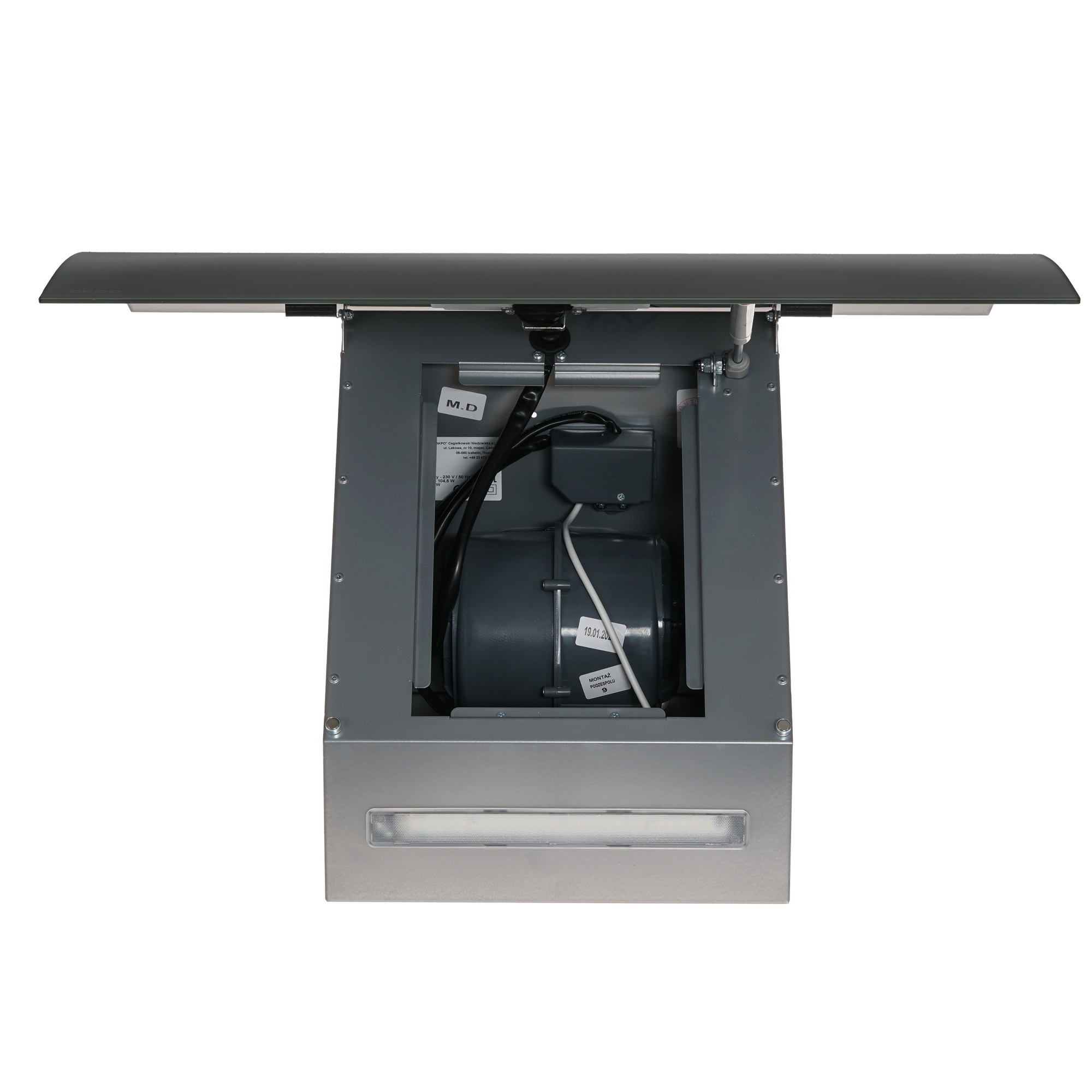 9955622 Вытяжка наклонная Akpo WK-11 Clarus серый STDN-0059182 - Вид №7