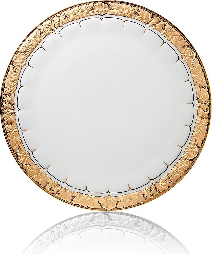 77729 Meissen Блюдо для торта 34см "Форма - Икс" Фарфор 