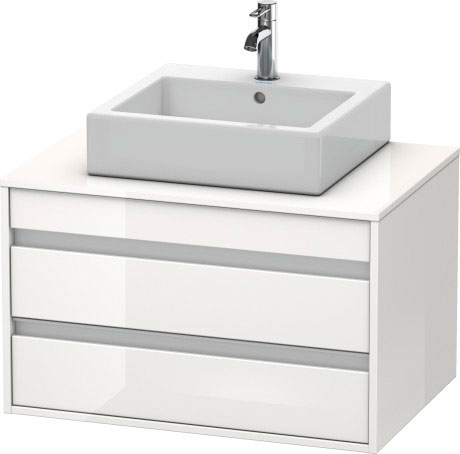 Тумбочка подвесная Ketho #KT6654 800 x 550 мм Duravit KT665400707 - Вид №2