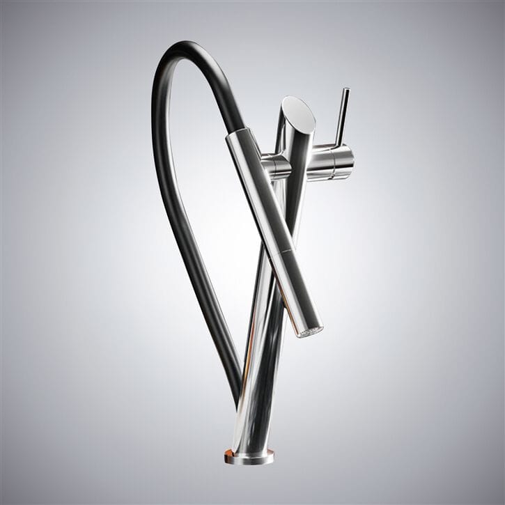 Однорычажный смеситель для кухни с выдвижным ручным душем Fontana Showers BUJA ARCH-00095328 - Вид №2