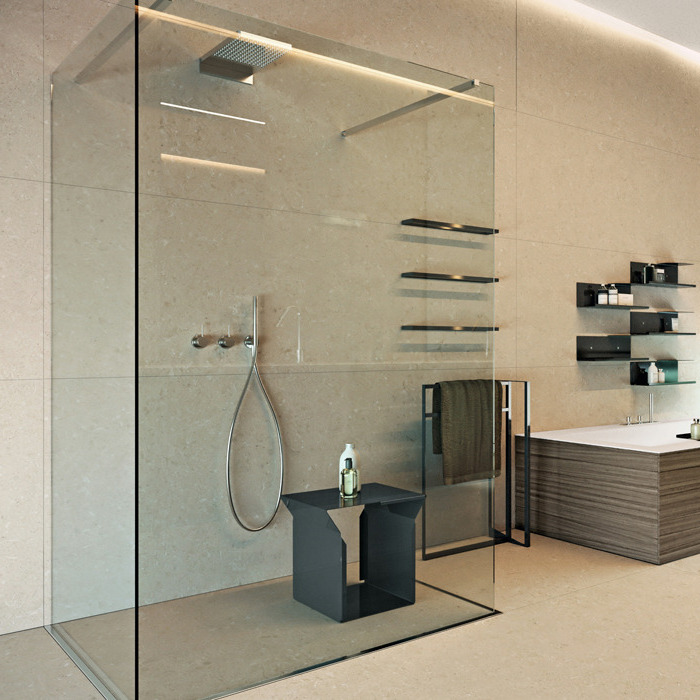 S . PED. 080 . 080. AL Space Collection душевая кабина Makro 46340 - Вид №1