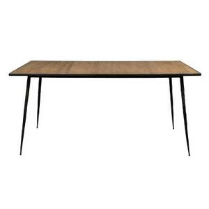 Стол Pepper, 160х90 см, коричневый