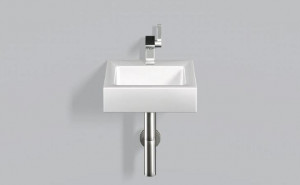 4277000400 Умывальник, wt.qs325h, белая, для простого ухода Alape серия Q