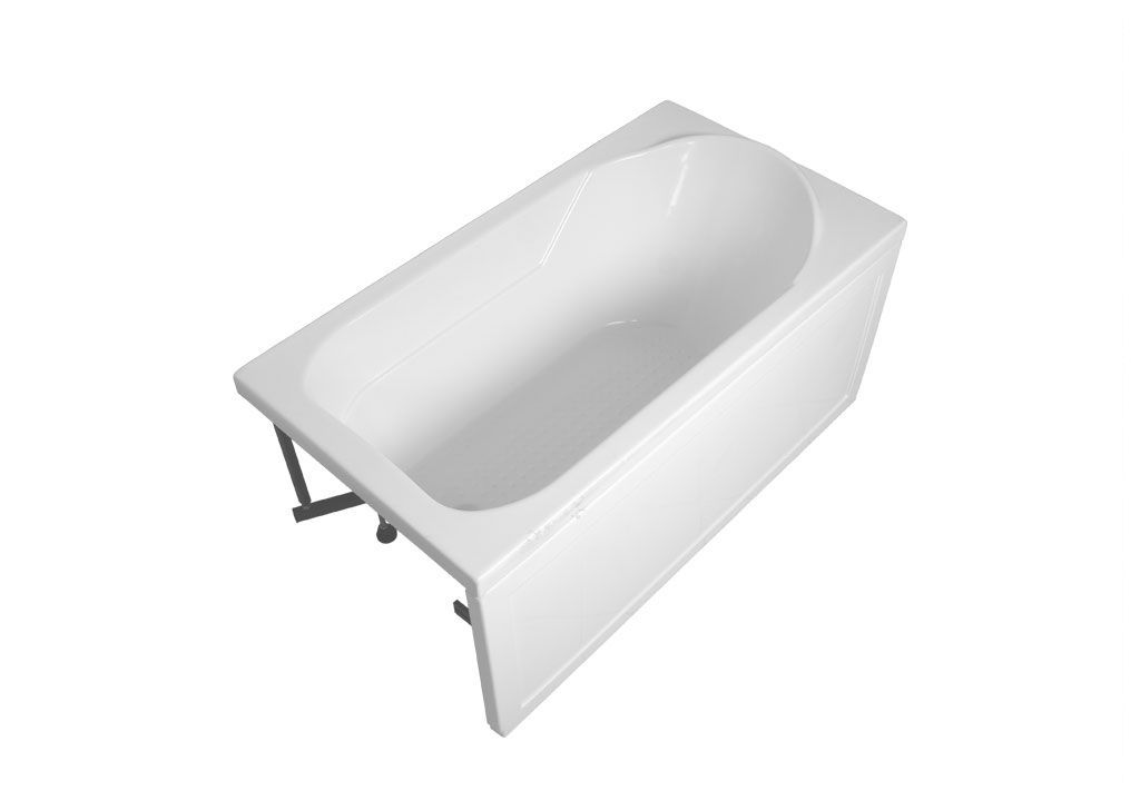 Акриловая ванна Aquanet West 140x70 (+ шторка Aquanet Alfa 4 NF6222-pivot) 0020405200196049 - Вид №3