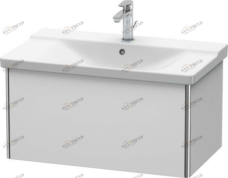 XS408103636 XSquare Тумбочка подвесная Белый шелковисто-матовый лак Duravit