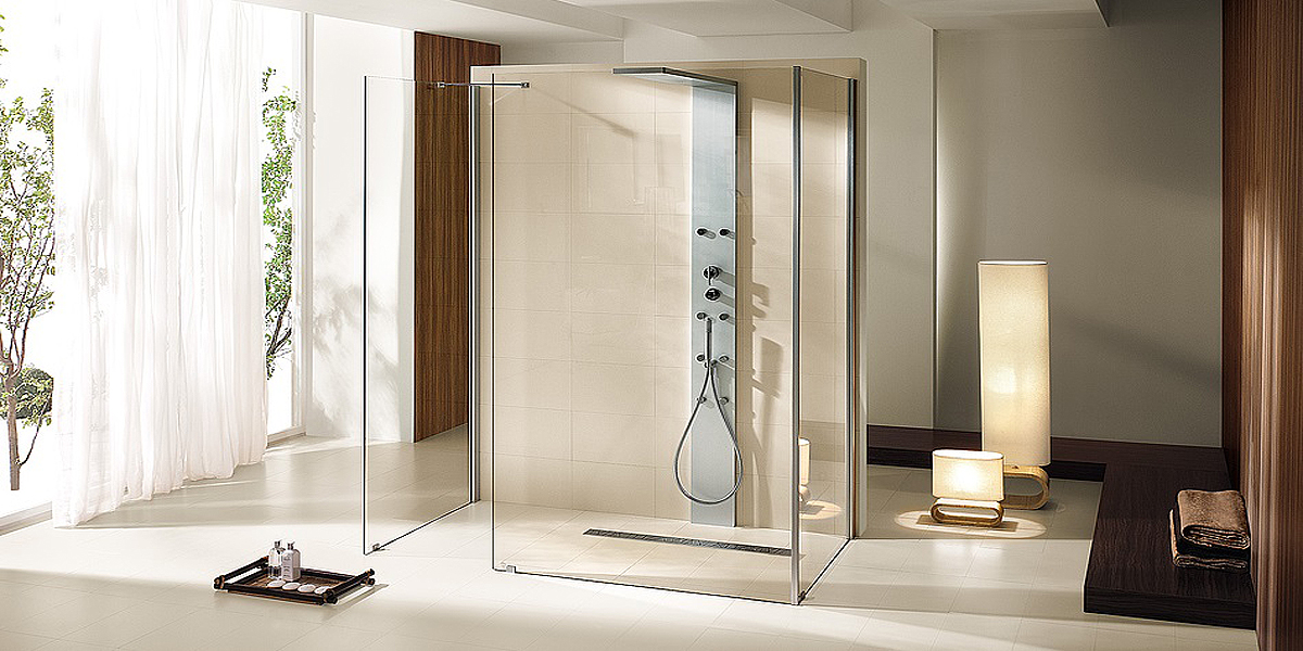 Душевая кабина пристенная THASOS 150х75 см HOESCH 9429135101401 - Вид №1