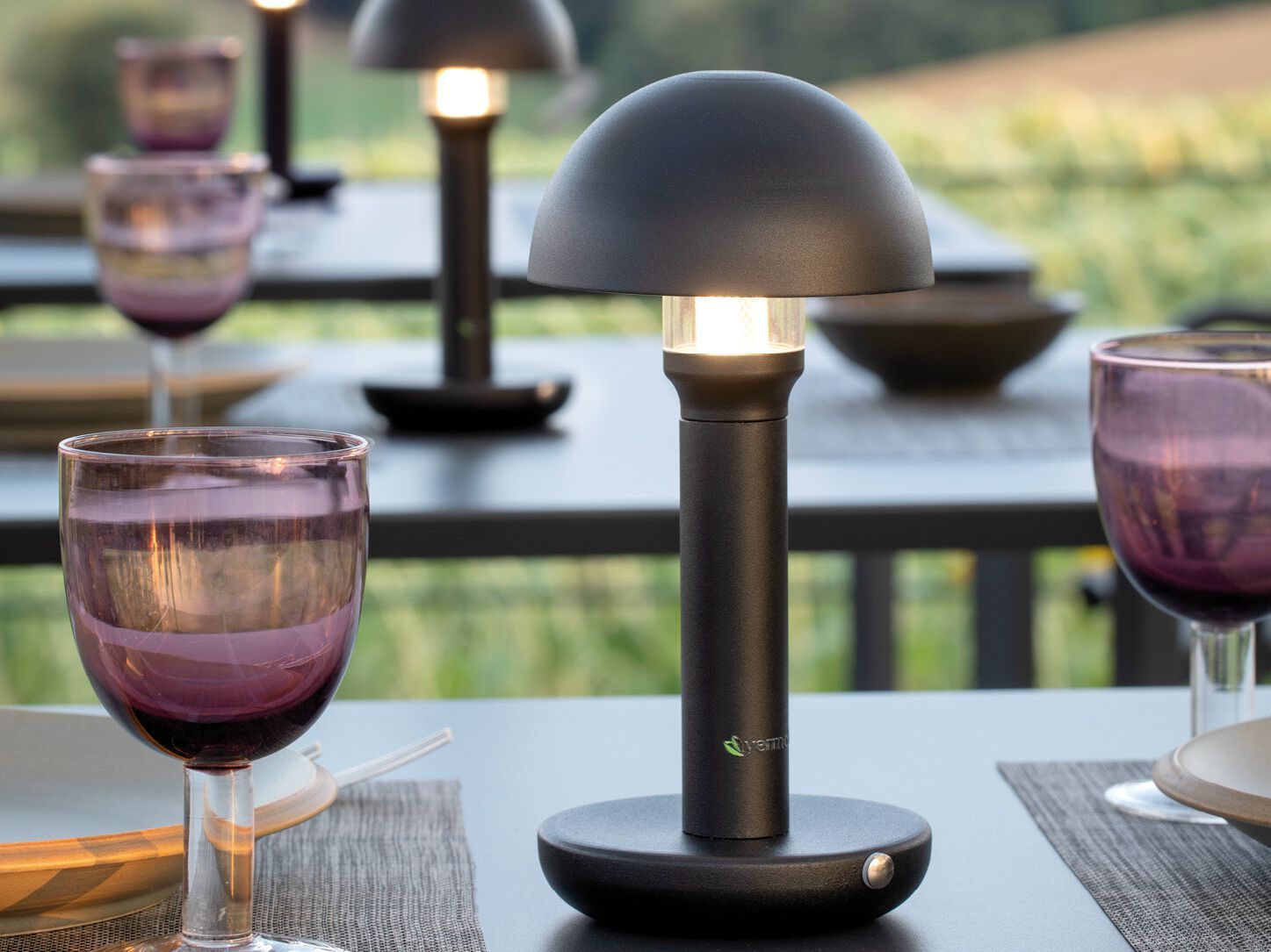 Аккумуляторная батарея LED открытый настольная лампа Vermobil освещение ARCH-00048703 - Вид №2