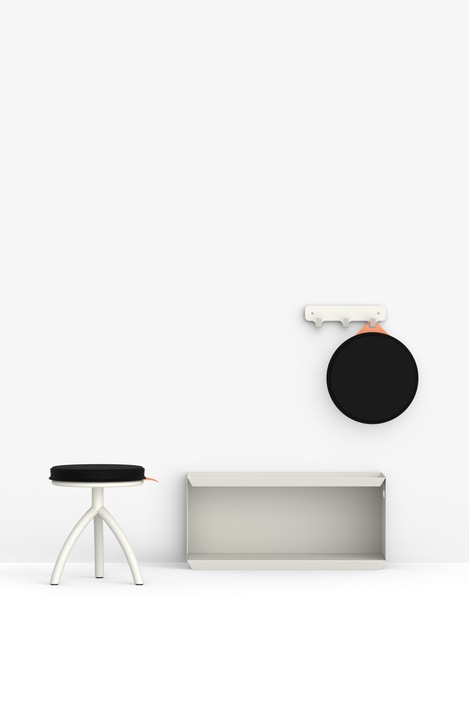 Алюминиевый табурет с порошковым покрытием FUNCTIONALS STOOL ARCH-00123495 - Вид №38