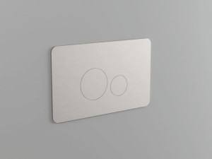 Хромированная латунная туалетная панель управления