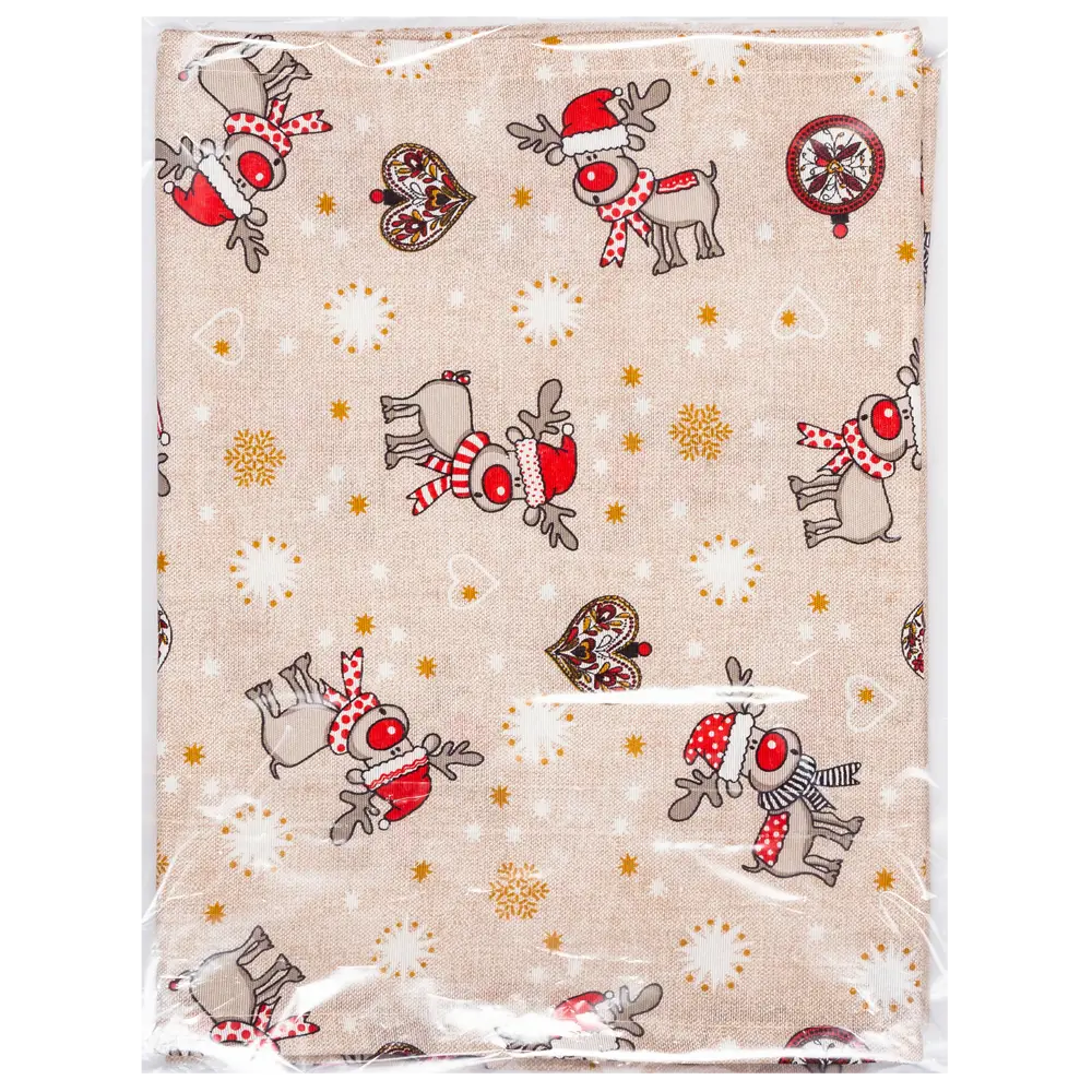 Дорожка «Оленёнок Санты» 40х140 см, цвет бежевый Altali Олененок Санты STLM-2022162 - Вид №2