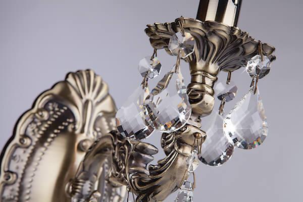 Бра настенное бронзовое Bogates Strotskis 212/1 BOGATES СВЕЧА 00-3927978 Бронза  - Вид №1