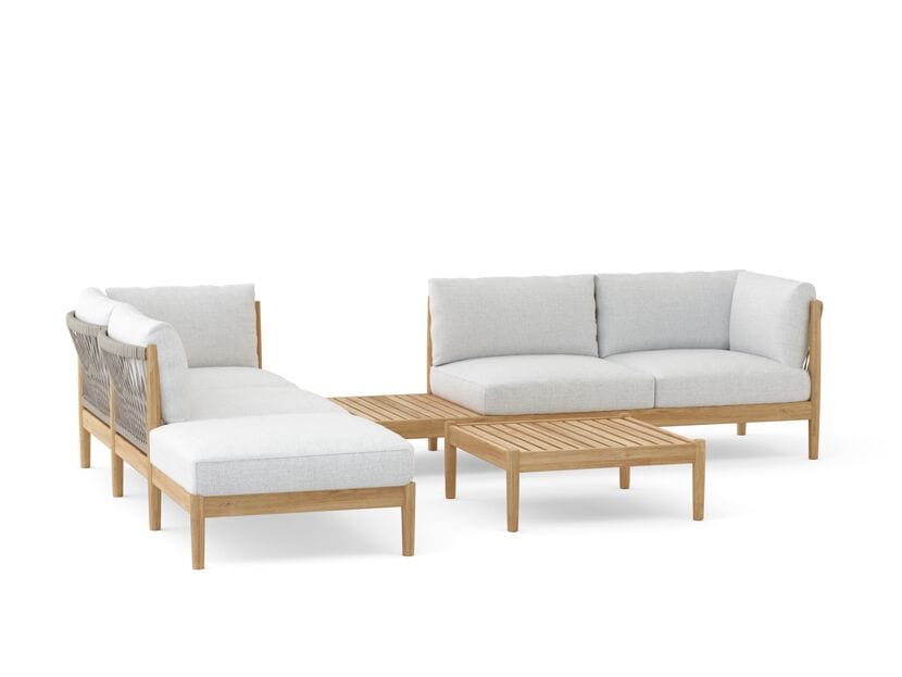 Садовый диван из тикового дерева Walters Georgica ARCH-00148883 - Вид №1