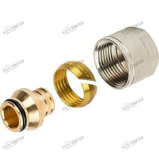 Евроконус 16х2,0х3/4 аксиальный для труб PE-X STOUT SFC0020001620
