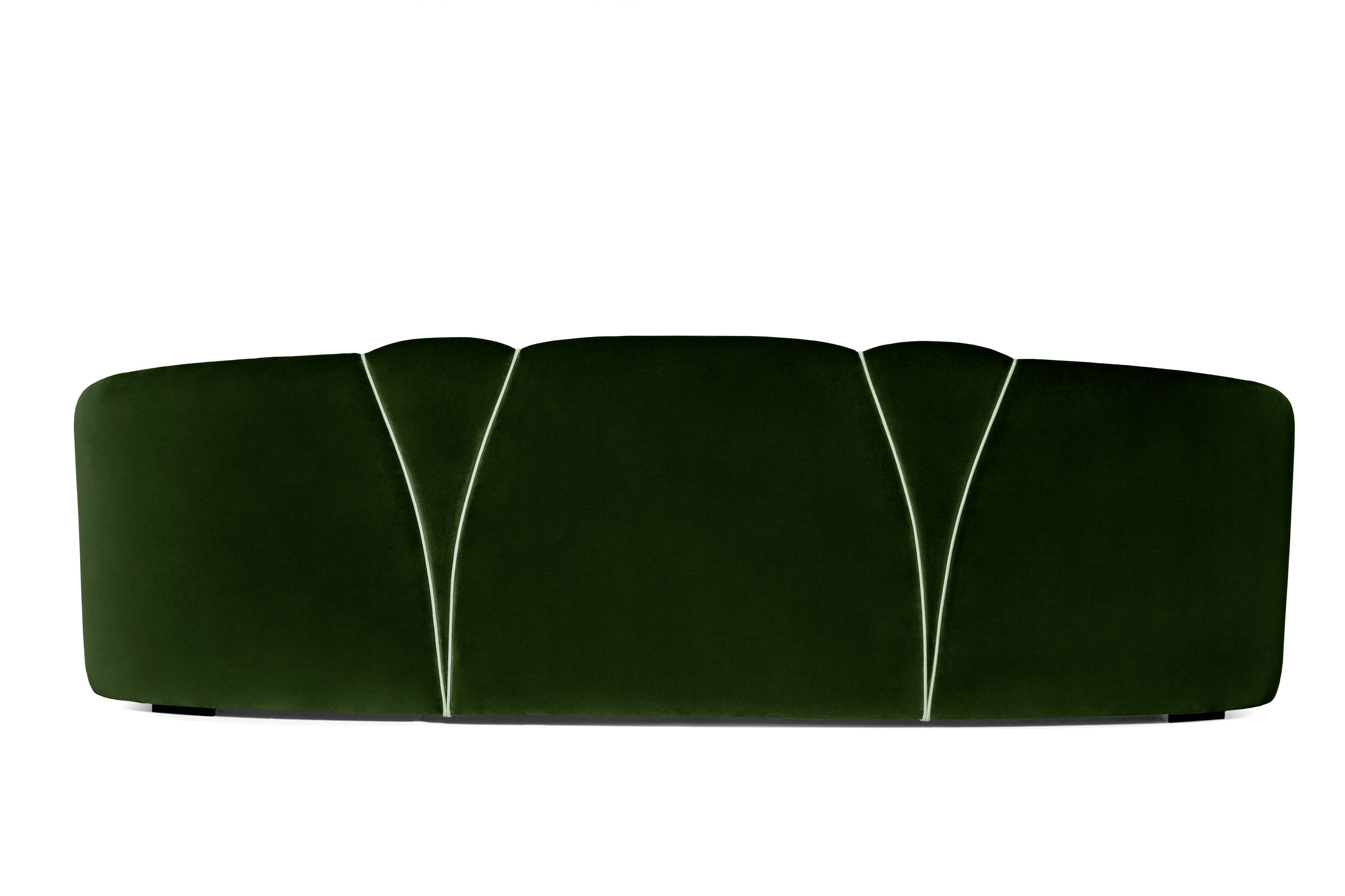 4-местный бархатный диван Munna Josephine ARCH-00114578 - Вид №2