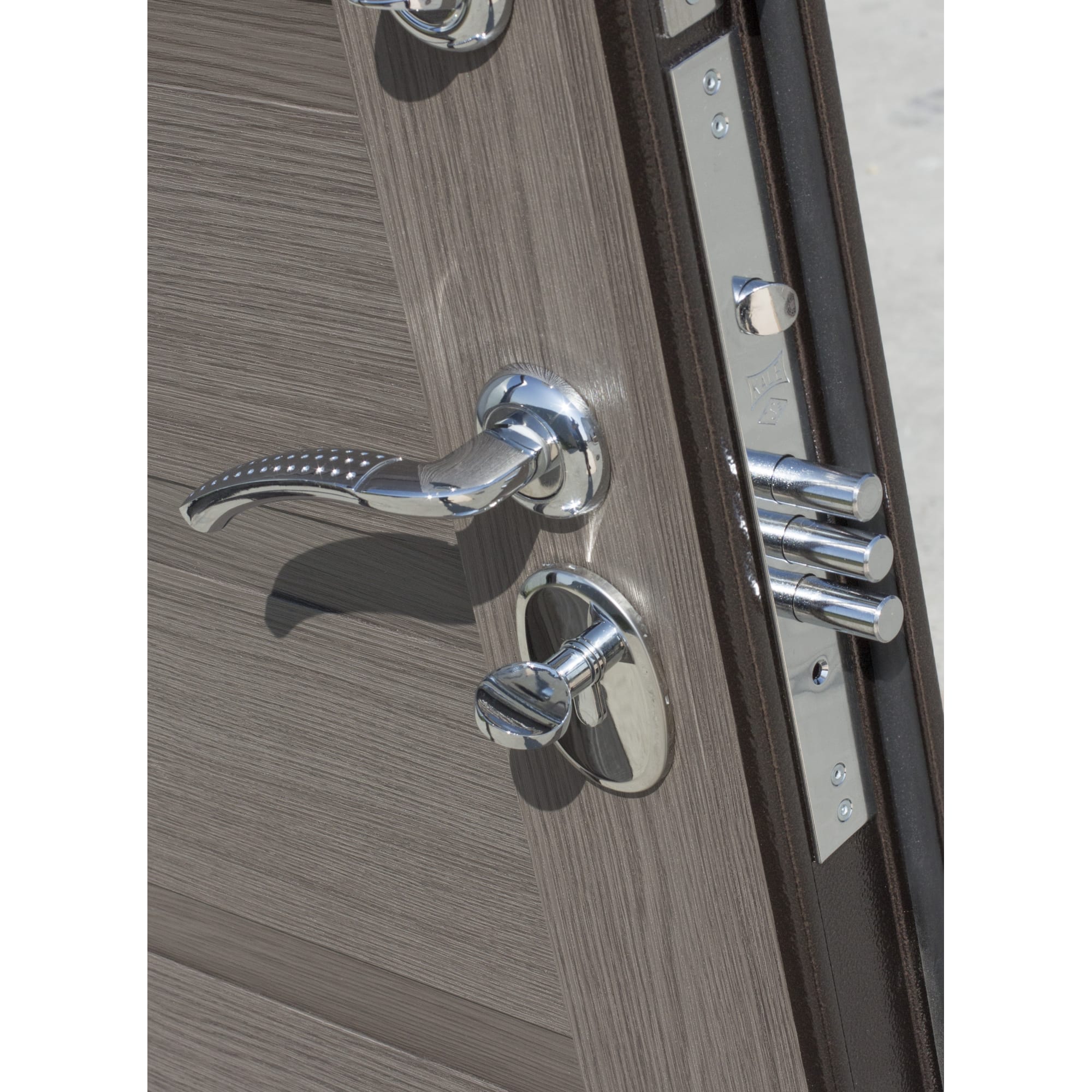 82120556 Дверь входная металлическая Ницца, 960 мм, правая, цвет грей царга Santreyd  - Вид №1