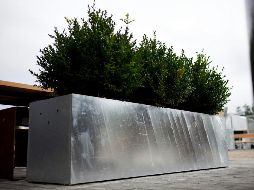 VESTRE Кашпо для общественных мест из оцинкованной стали Vroom sun-id-1398109 - Вид №7