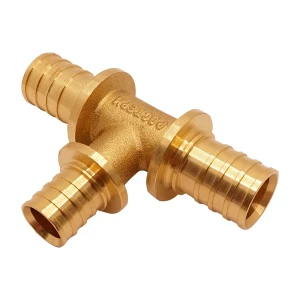 Тройник переходной Ростерм 20x16x20 мм латунь