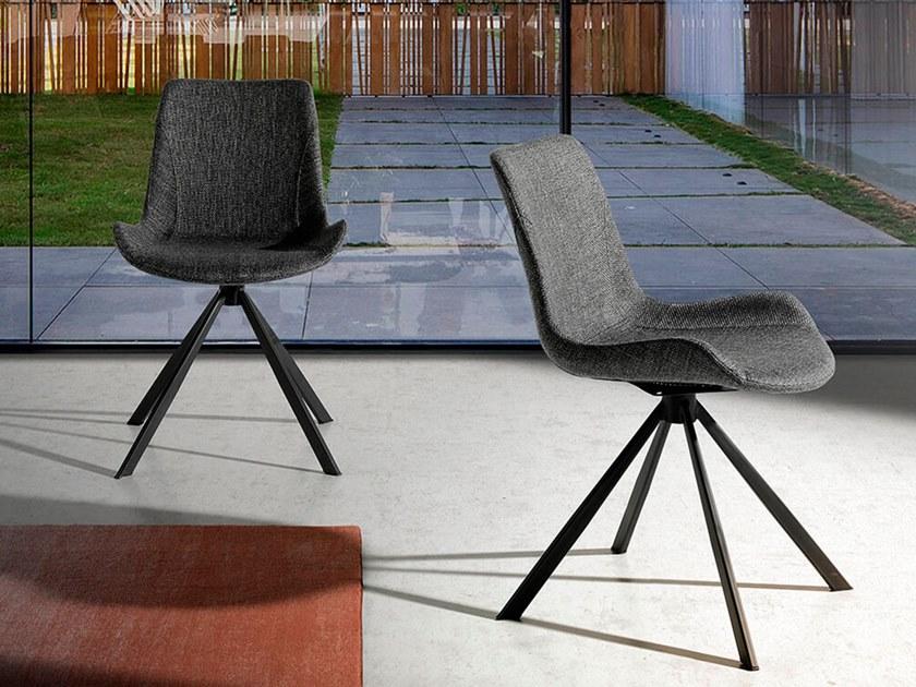 Angel Cerdá Вращающийся стул на козелке из ткани New chair 4071 f3217bb Angel Cerda - Вид №1