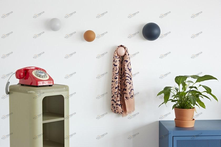 Tolix Настенная вешалка из дерева sun-id-1388900