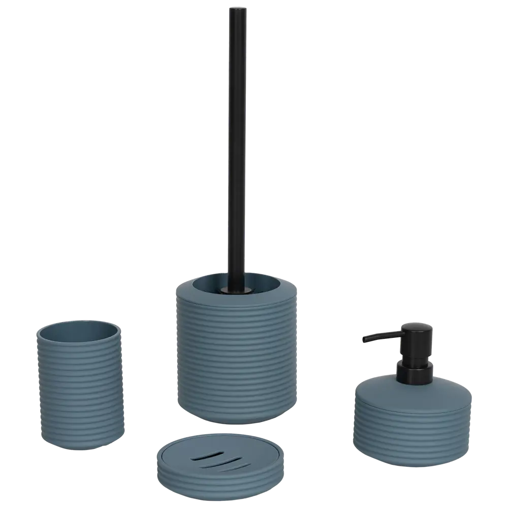 Мыльница SWENSA Rail синяя матовая для ванной комнаты 89380206 STLM-1571889 - Вид №1