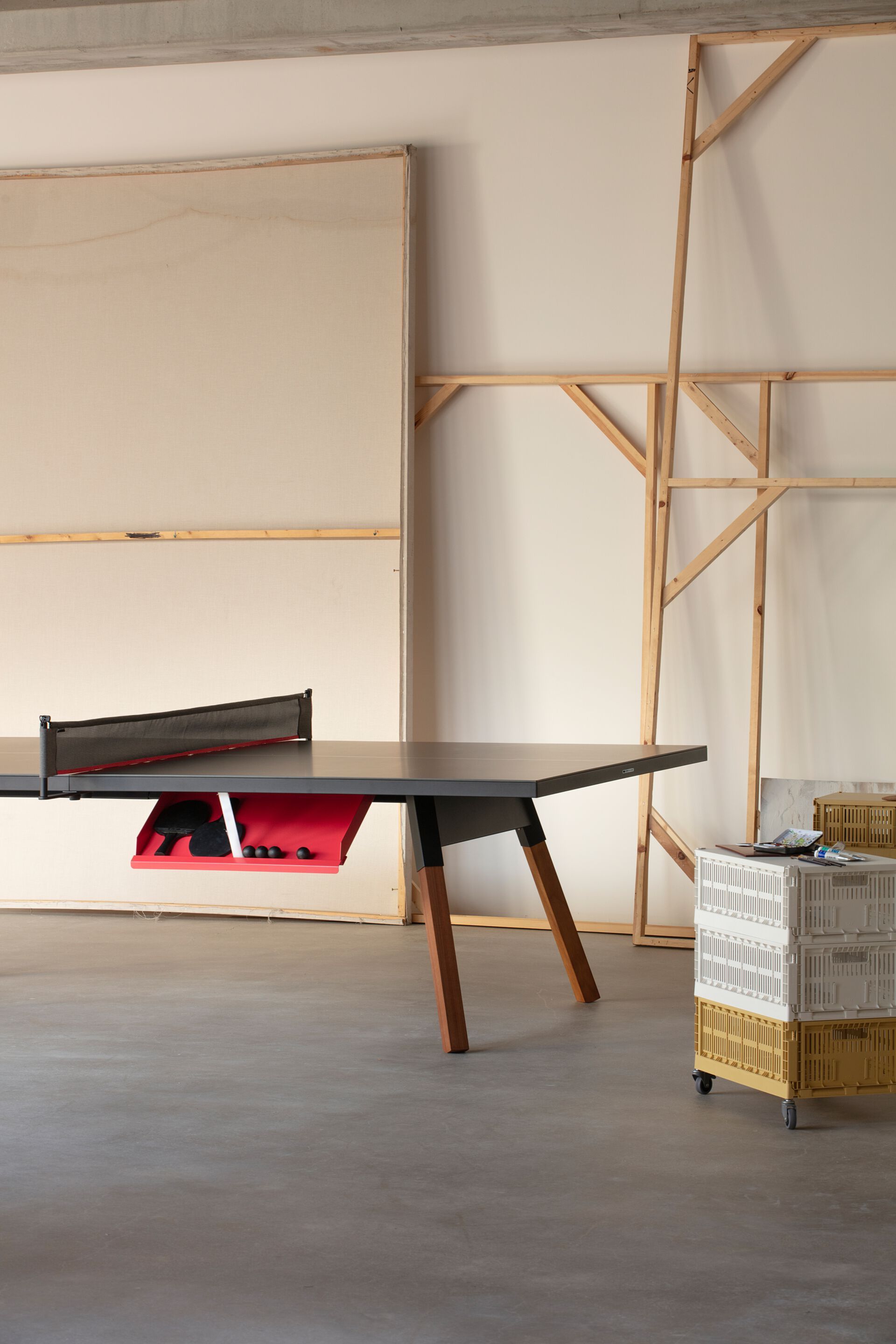 Прямоугольный стол для настольного тенниса HPL RS Barcelona YOU AND ME ARCH-00007767 - Вид №6