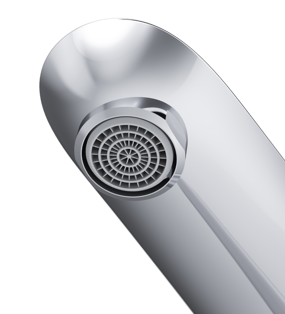 F8092200 смеситель д/умывальника высокий излив 170 мм с д/к хром шт. AM.PM Like - Вид №5