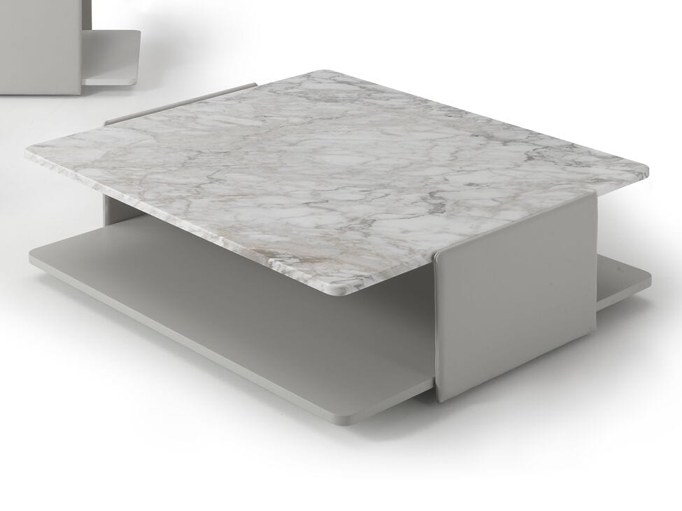 Мраморный квадратный низкий журнальный столик i 4 Mariani седло ARCH-00002108
