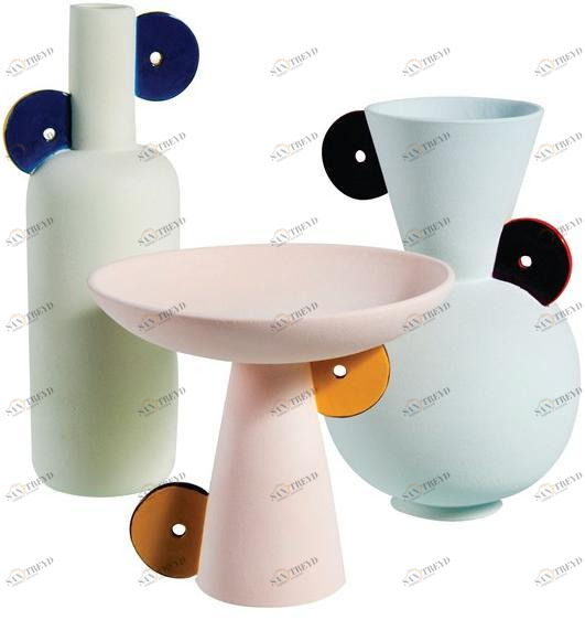 Roche Bobois Глиняная ваза sun-id-1461506