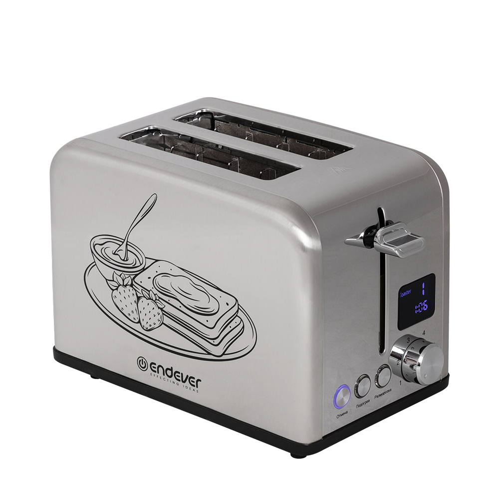 9905709 Тостер Endever Skyline ST-143 серый STDN-0080132