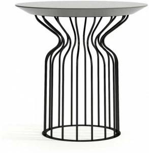 Dall'Agnese Высокий круглый журнальный столик для гостиной Bomber