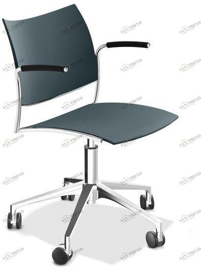 Casala 5-спицевый пластиковый стул с подлокотниками Cello 1298/10