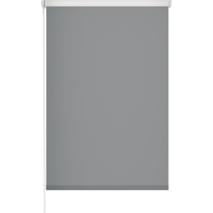 Штора рулонная блэкаут Midnight 60x175 см серая