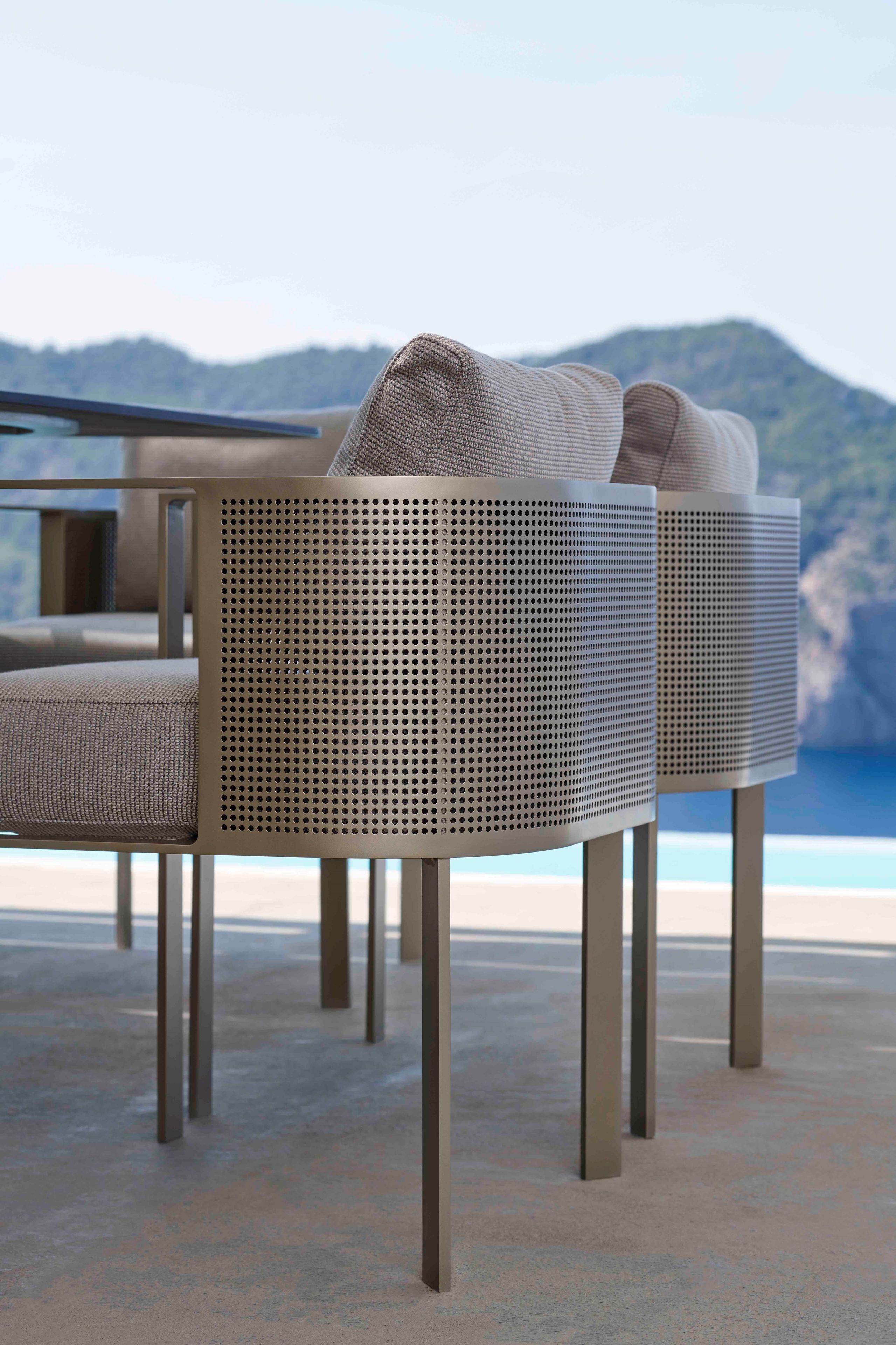 Тканевый стул с подлокотниками GANDIABLASCO Solanas ARCH-00035787 - Вид №8