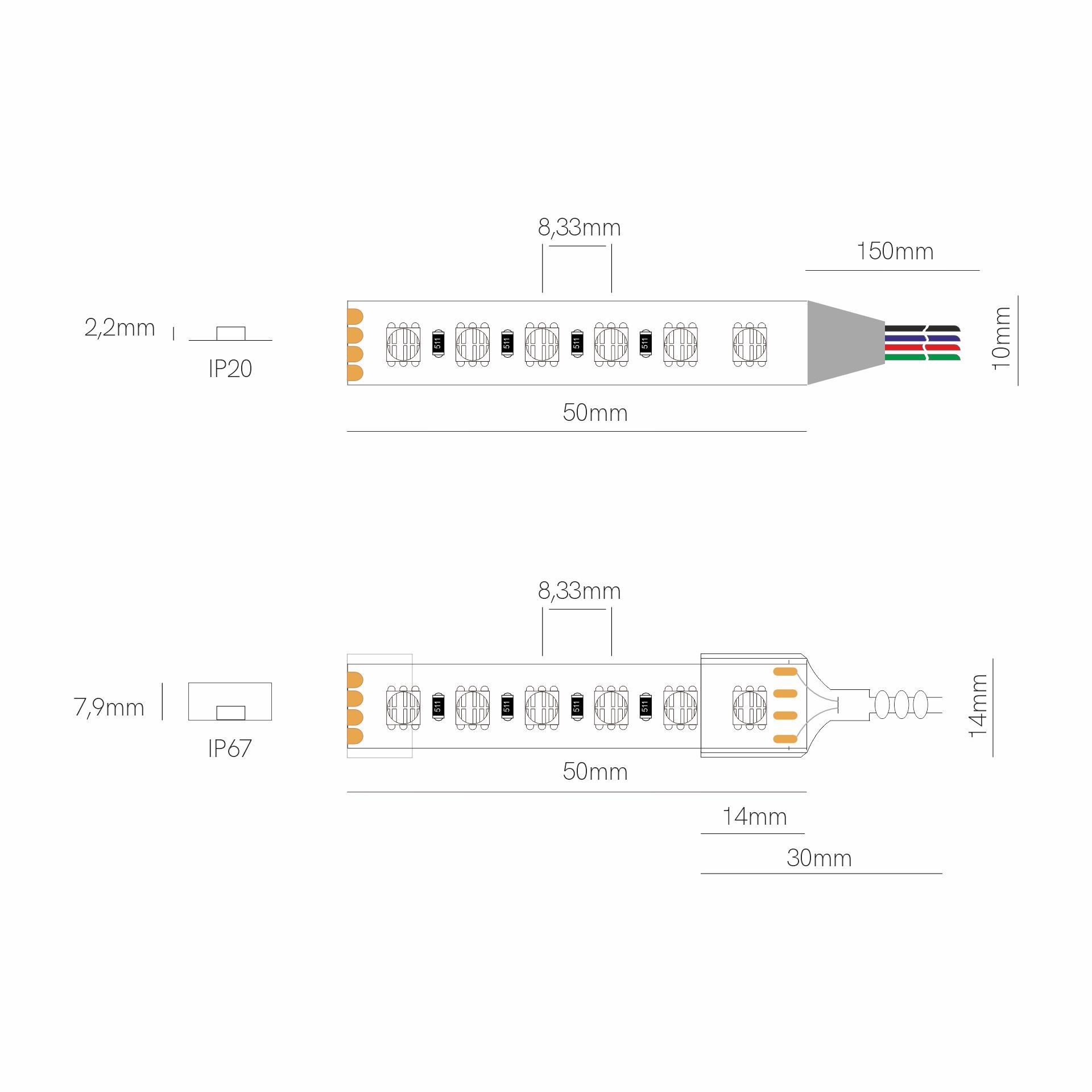 Светодиодные полосы BENEITO FAURE FINE 54 ARCH-00083337 - Вид №2