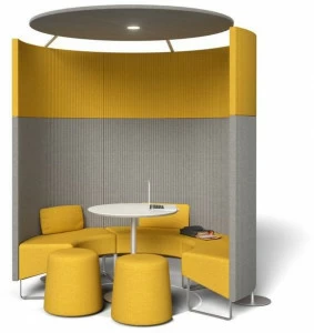 Ares Line Акустическая офисная будка со встроенным освещением