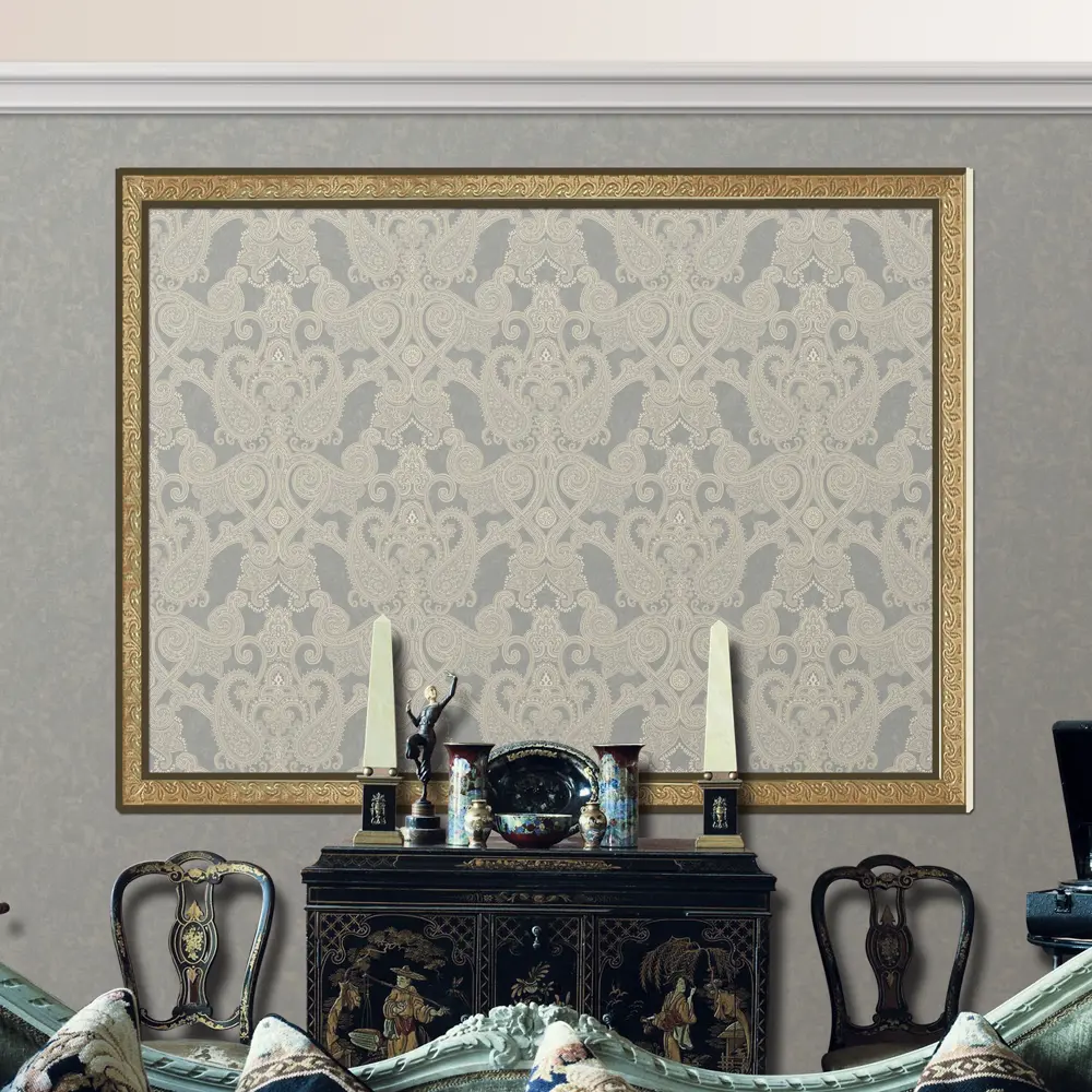 Обои флизелиновые Erismann Elegance серые 1.06 м 4562-5 82136440 STLM-2087962 - Вид №2