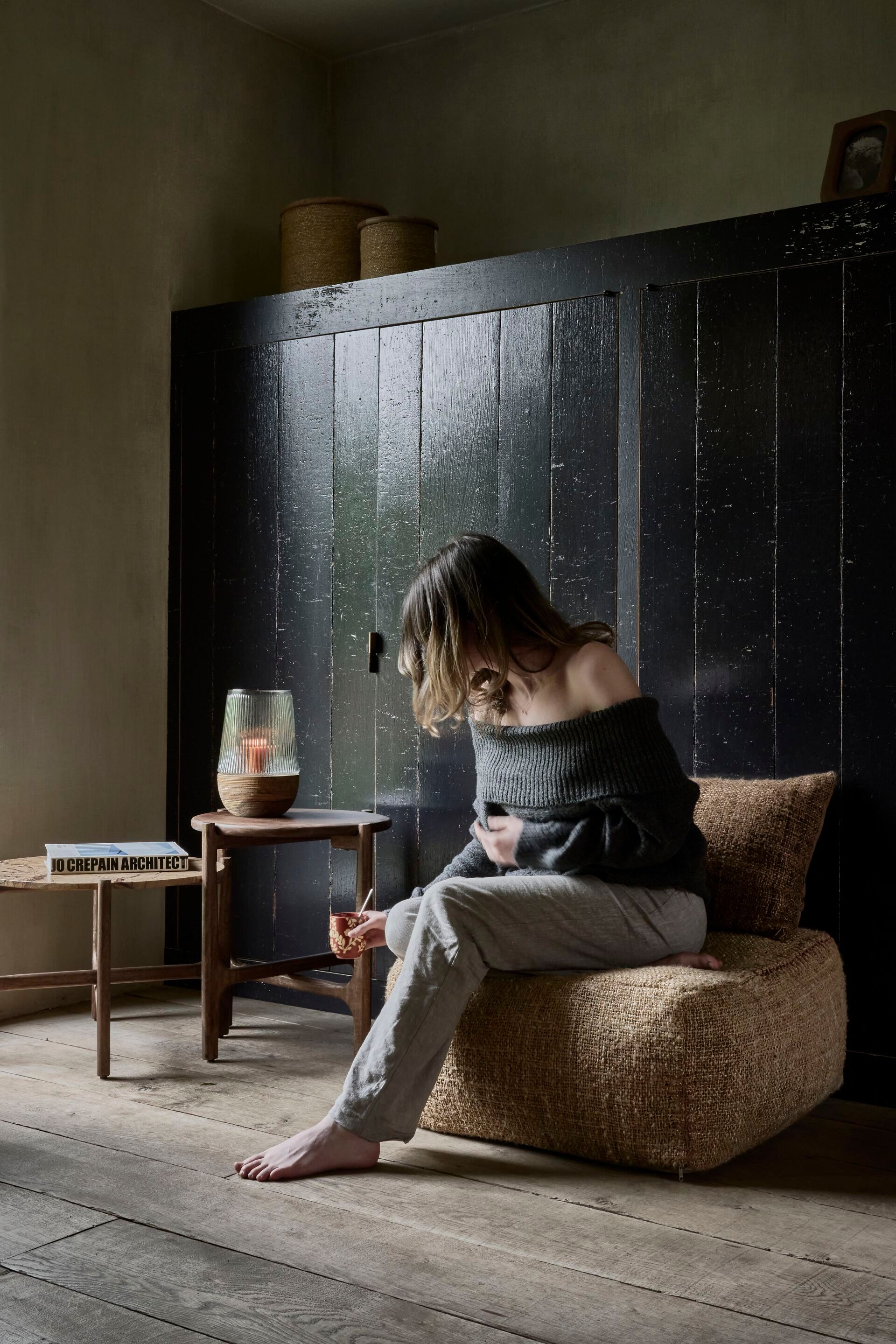 Деревянная и стеклянная ваза / подсвечник POMAX Arbre ARCH-00038800 - Вид №14