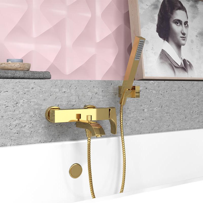 Paini Lady 89OP105 смеситель для ванны с аксессуаром - Вид №1