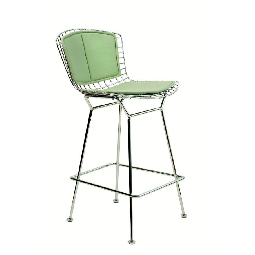 Стальной стул с мягким сиденьем Knoll Bertoia ARCH-00032299 - Вид №10