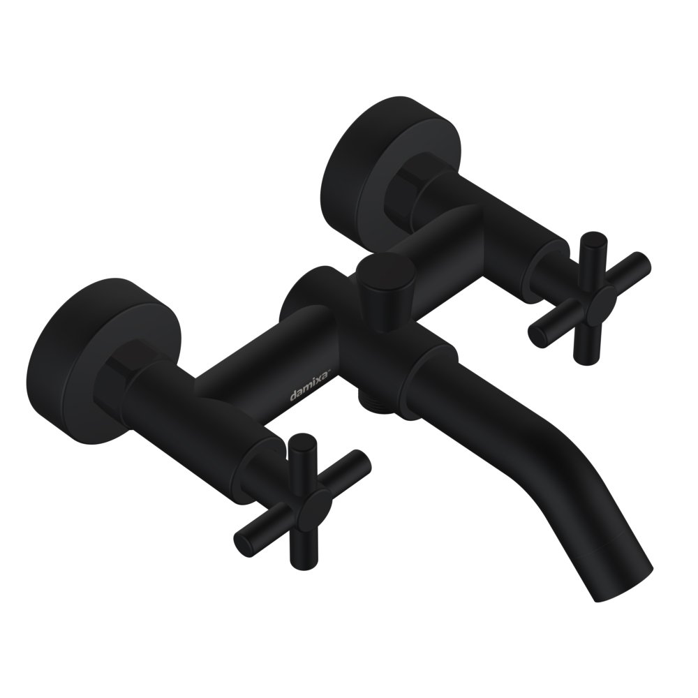 241000000 Black смеситель для ванны/душа Damixa Neo Classic  - Вид №1