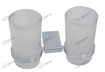 Двойной держатель стакана Novaservis Metalia 9 0957.0 хром 09570