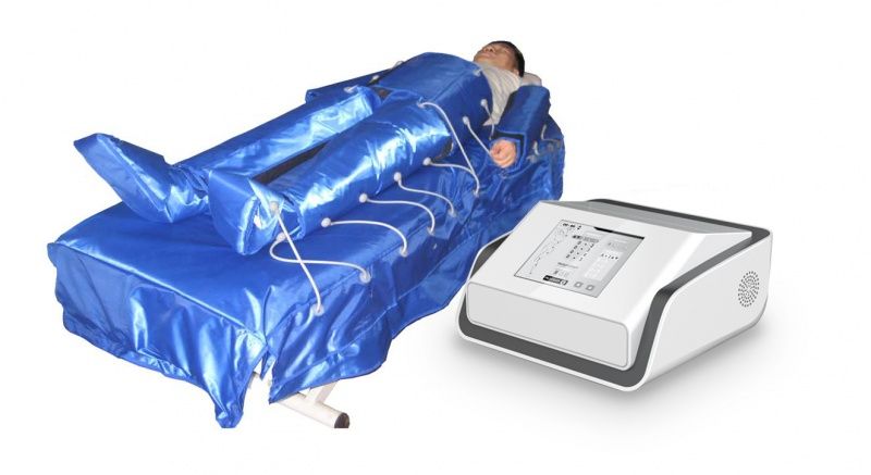 38405 Аппарат прессотерапии 3 в 1 V-RSTA 16 камер (прессотерапия, ИК-свет, электростимуляция) SalonArt 