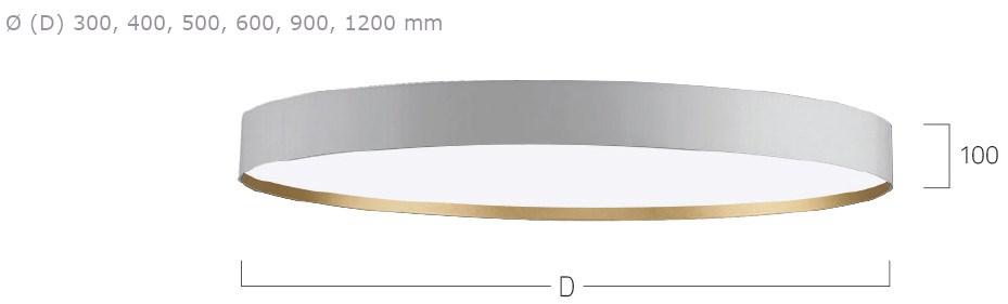 Lightnet Настенный светильник / потолочный светильник из алюминия Basic sun-id-1467267 - Вид №1