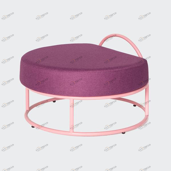 Пуф круглый розовый Bauhaus by Varya Schuka WOODI  00-3966311 Розовый 