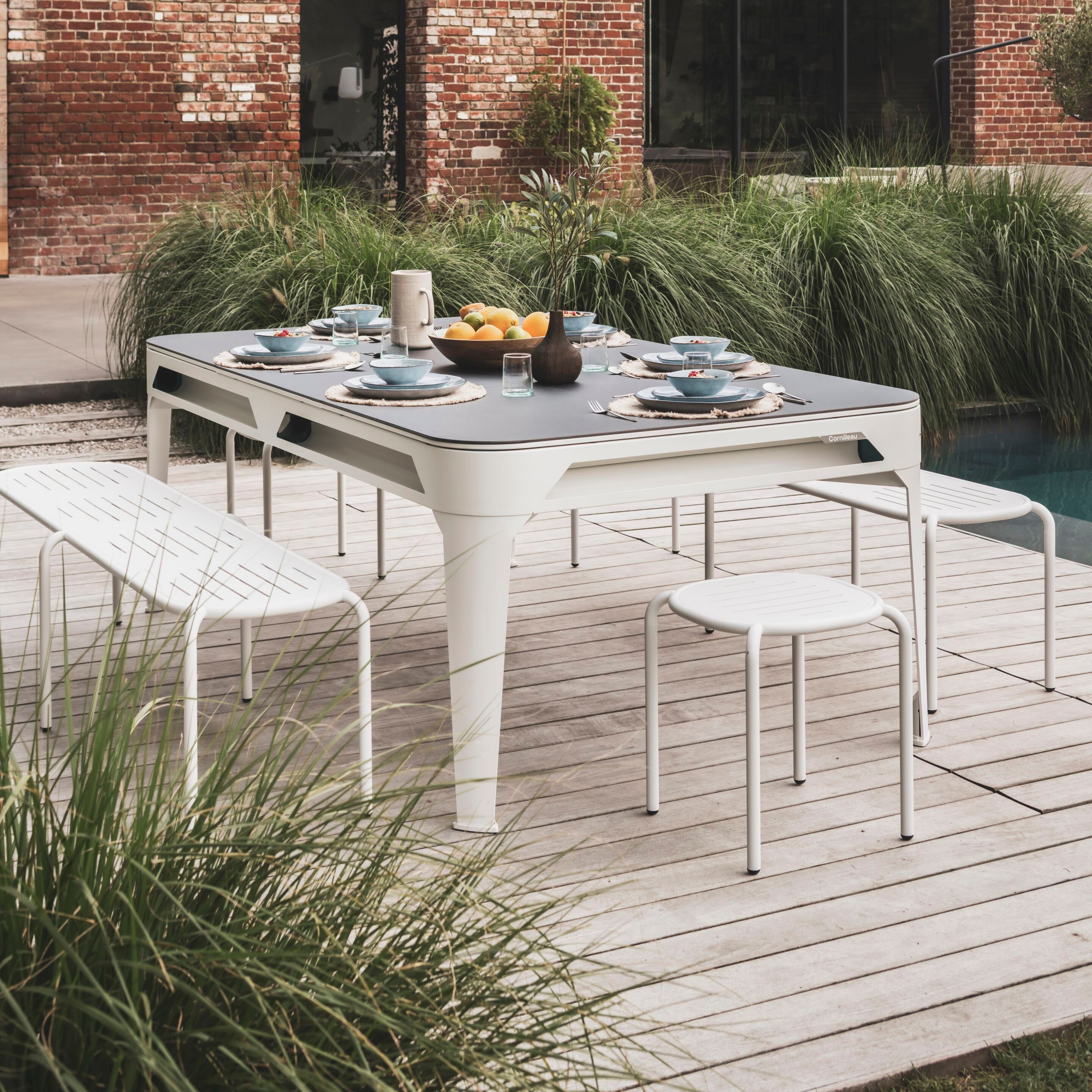 Низкий стул из оцинкованной стали Cornilleau Hyphen ARCH-00037036 - Вид №12