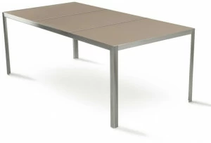 FueraDentro Прямоугольный садовый стол из нержавеющей стали Cima