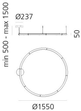 Artemide Подвесной светильник из метакрилата Alphabet of light sun-id-1439765 - Вид №9