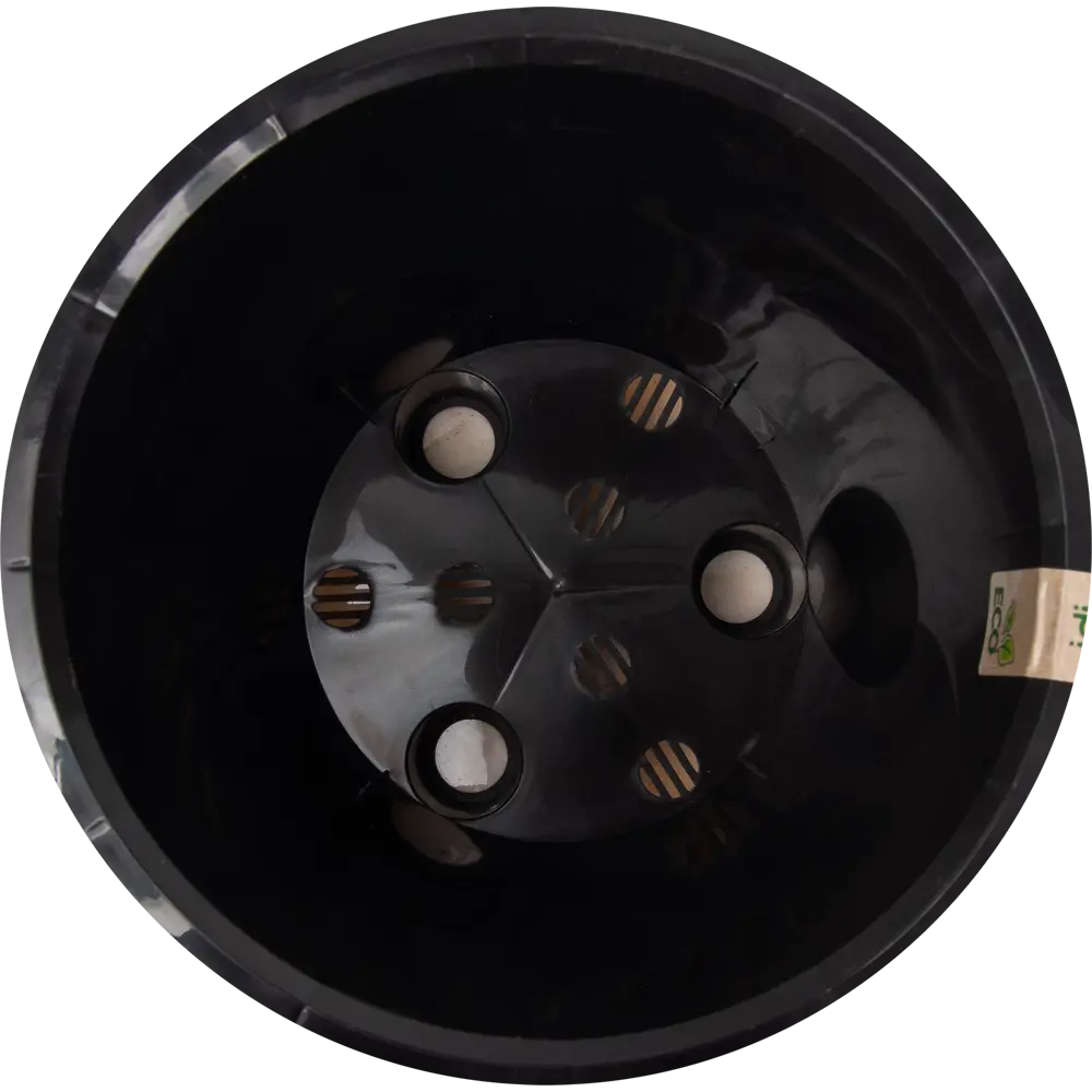 Кашпо Homver London ø23 h20.8 см v5 л пластик светло-бежевый STLM-2110719 - Вид №1